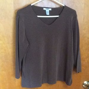4/$10 $5 each Acorn chocolate brown Sweater
